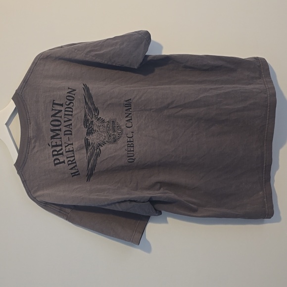 Harley Davidson Gray Graphic T-Shirt - Picture 6 of 6